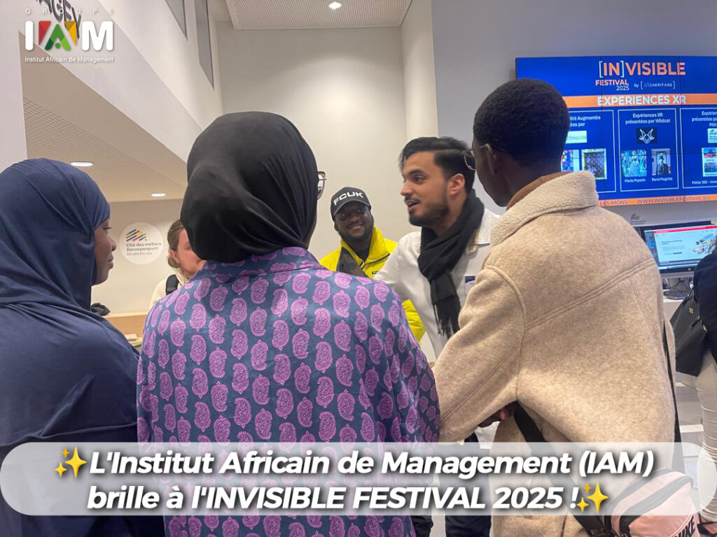 Institut Africain de Management (IAM) brille à l'INVISIBLE FESTIVAL 2025 2